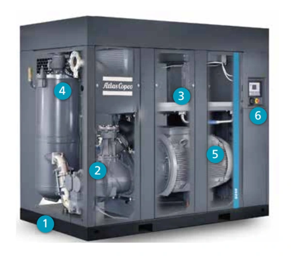 Cara Nyopot Lampu Fault ing Kompresor Udara Sekrup